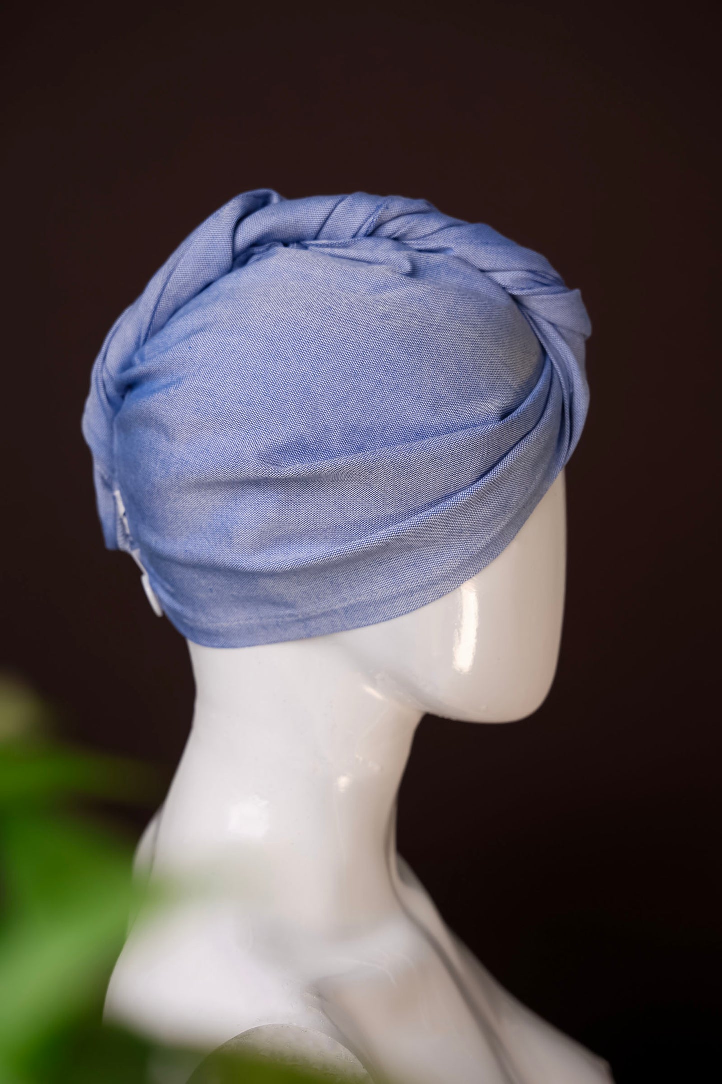 Bamboo Hair Wrap Towel - Royal Blue